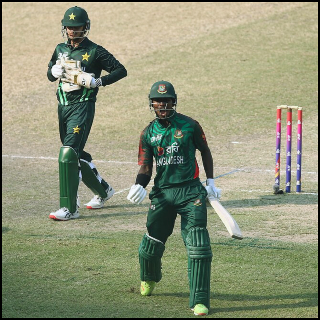 बांग्लादेश ने पाकिस्तान को हराया, अंडर 19 एशिया कप फाइनल में जगह बनाया | बांग्लादेश ने आसानी से हासिल किया लक्ष्य