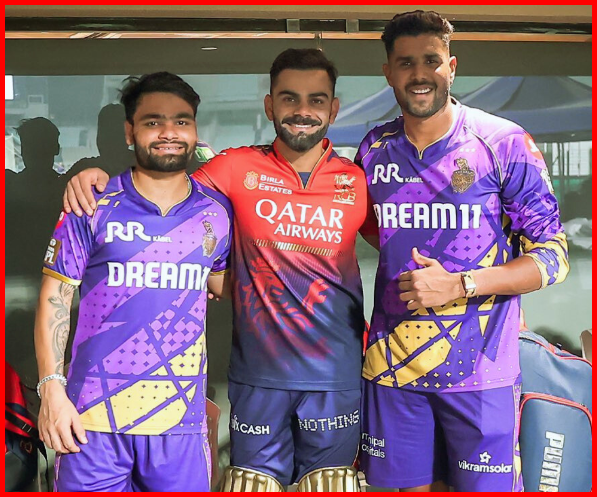 KKR VS RCB : कोलकाता बनाम बैंगलोर के मैच में कैसा होगा प्लेइंग 11, ड्रीम 11 फैंटसी टीम, ईडन गार्डन्स का क्या है रिकॉर्ड | रिंकू सिंह और हर्षित राणा विराट कोहली संग |